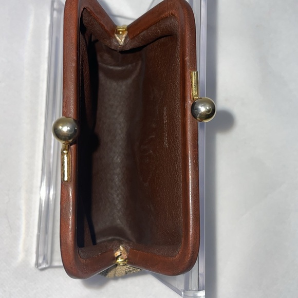 Authentic in Burberrys vintage canvas coin case with COA - Picture 12 of 12